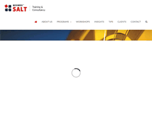 Tablet Screenshot of business-salt.com